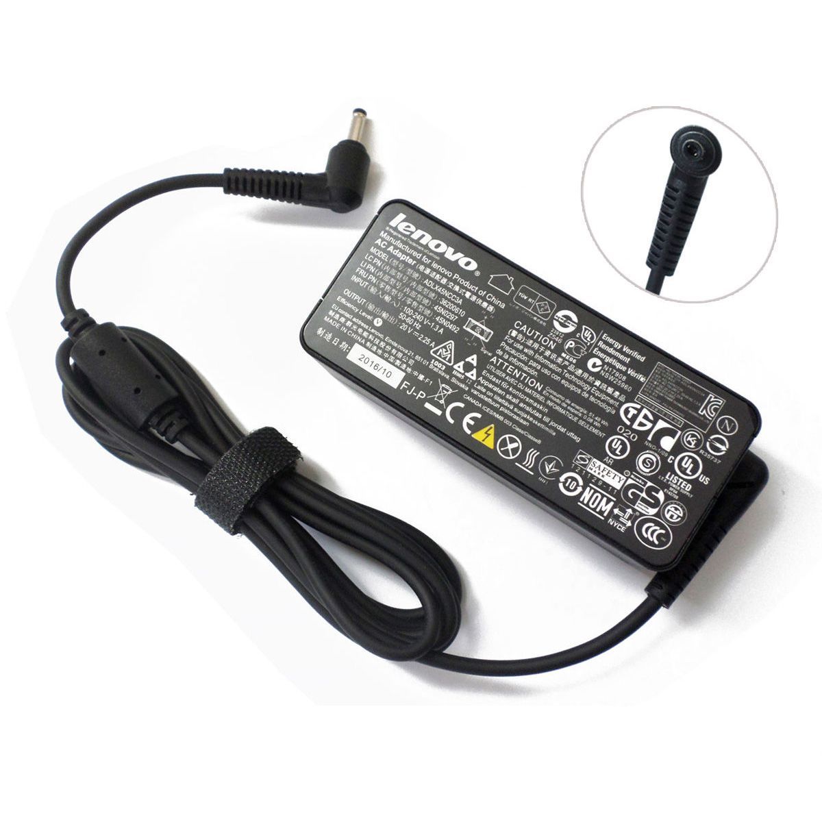 originálne nabíječka adaptér Lenovo B50-10 45W 2,25A 20V 4 x 1,7mm